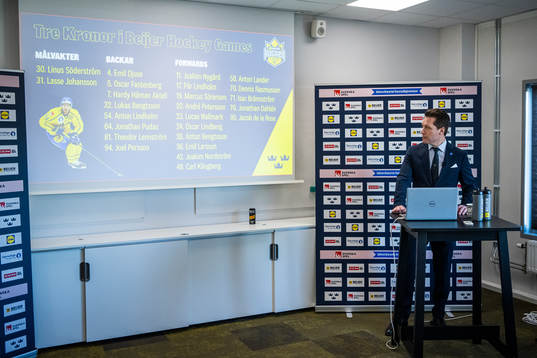 Sam Hallam, Head Coach of Sweden’s national Ice Hockey