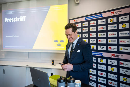 Sam Hallam, Head Coach of Sweden’s national Ice Hockey