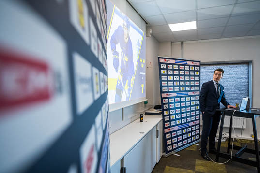 Sam Hallam, Head Coach of Sweden’s national Ice Hockey