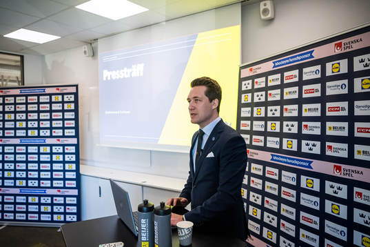 Sam Hallam, Head Coach of Sweden’s national Ice Hockey