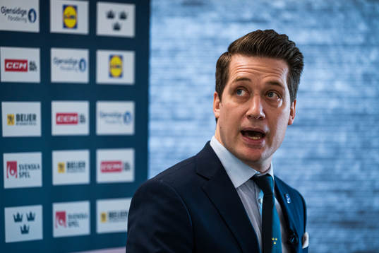 Sam Hallam, Head Coach of Sweden’s national Ice Hockey
