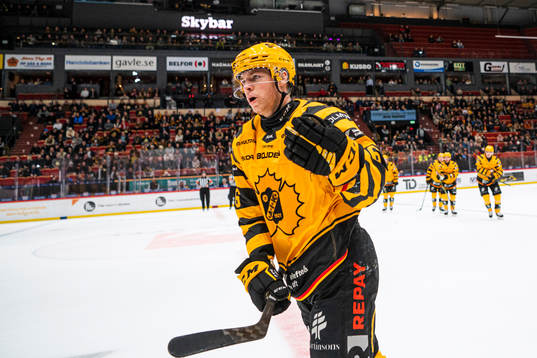 Skellefteås Rickard Hugg jublar