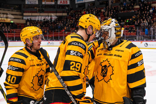 Skellefteås Andreas Wingerli, Albin Sundsvik och målvakt