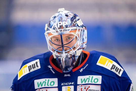 Växjös målvakt Emil Larmi