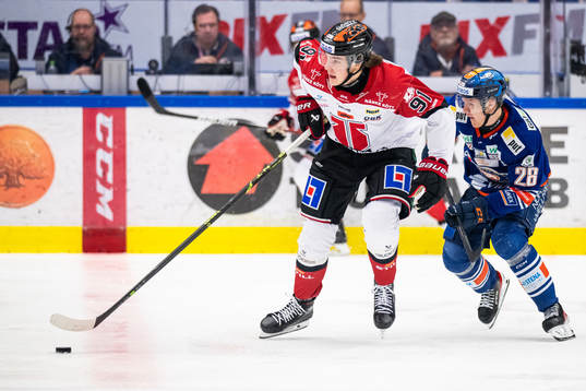 Örebros Leo Carlsson och Växjös Hugo Gustafsson