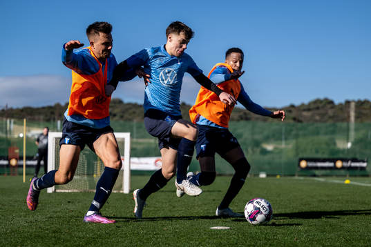 Jonas Knudsen, August Karlin och Martin Olsson