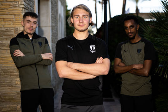 Patriot Sejdiu, Sebastian Nanasi och Taha Ali