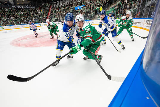 Leksands Patrik Zackrisson och Rögles Adam Engström