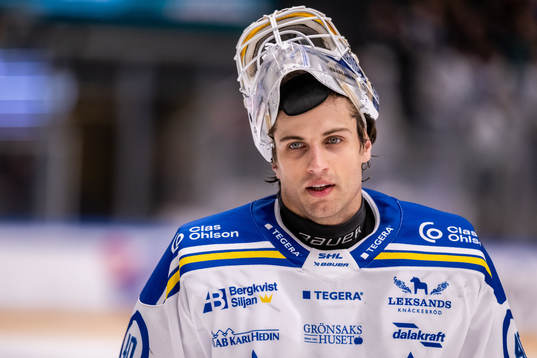 Leksands målvakt Mantas Armalis