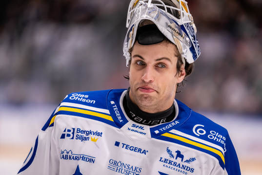Leksands målvakt Mantas Armalis