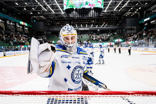 Leksands målvakt Mantas Armalis