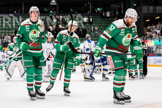 Rögles Adam Edström, Samuel Jonsson och Vojtech Mozik