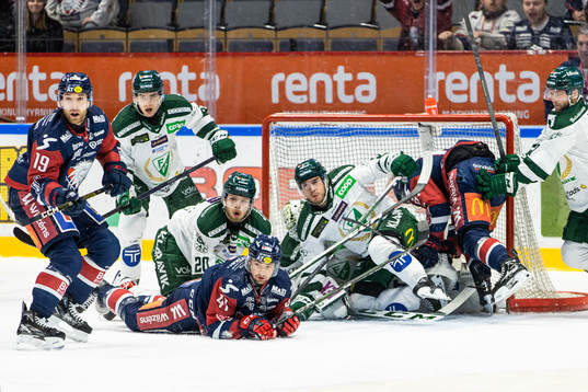 Färjestads Marcus Westfält och Linköpings Broc Little