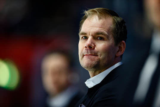 Färjestads huvudtränare Tomas Mitell
