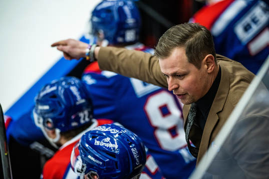 Oskarshamns tränare Martin Filander