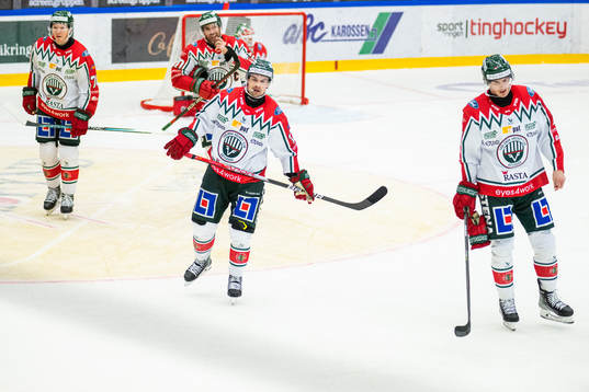 Frölundas Andreas Borgman, Patrik Carlsson och Loui