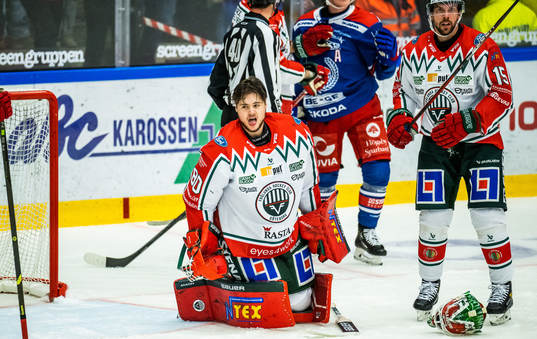 Frölundas målvakt Frederik Dichow