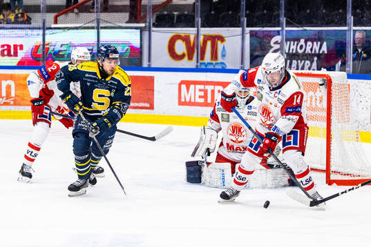 Södertäljes Emil Alba och Västerviks Erik Gustafsson