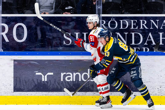 Västerviks Alex Ciernik och Södertäljes Ludvig Jansson