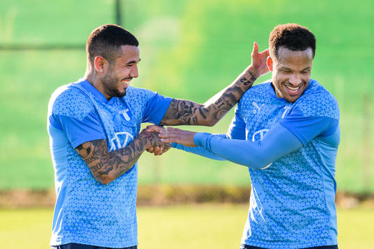 Sergio Pena och Martin Olsson