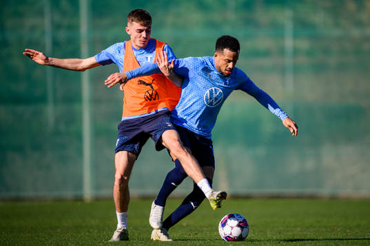 Patriot Sejdiu och Martin Olsson