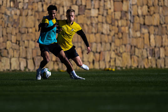 Momodou Lamin Sonko och Tomas Olai Totland