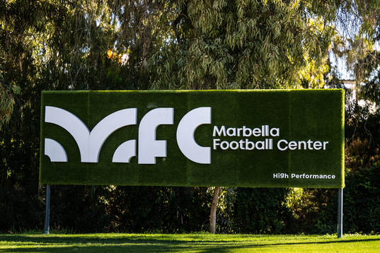 Logotyp för Marbella Football center