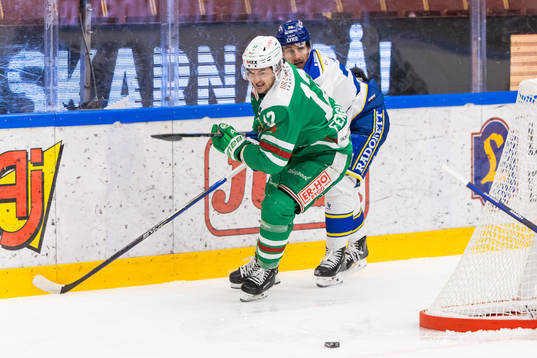 Rögles Brady Ferguson och Leksands Patrik Noren