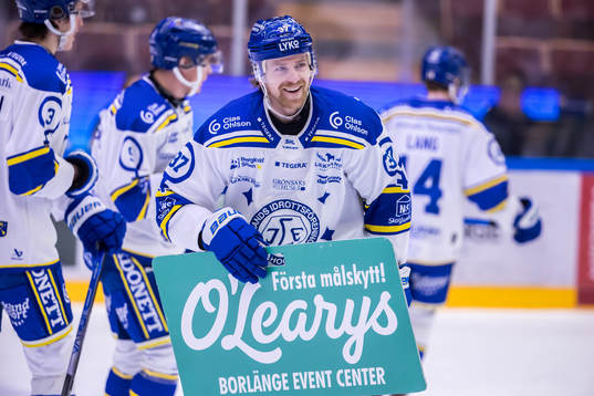 Leksands Anton Lindholm jubel