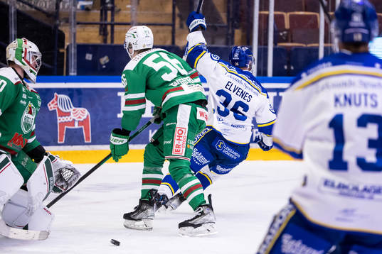 Leksands Lucas Elvenes jubel