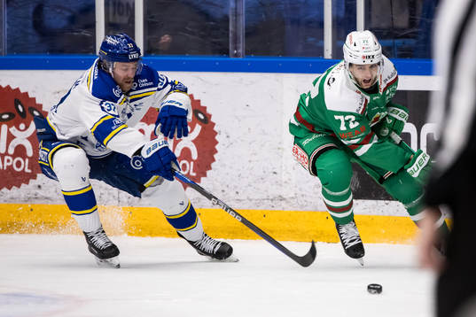 Leksands Anton Lindholm och Rögles Daniel Zaar