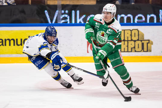 Leksands Martin Karlsson och Rögles Erlend Lesund