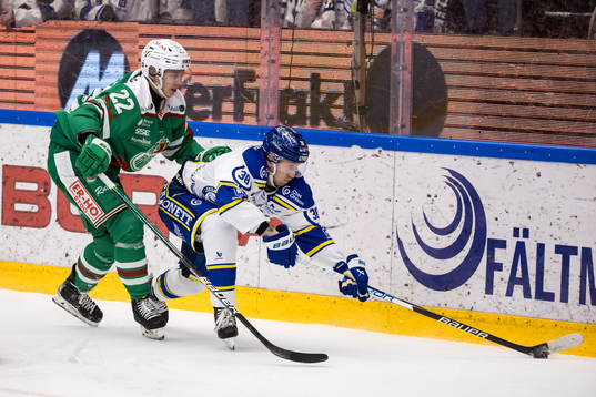 Rögles Samuel Jonsson och Leksands Olle Alsing