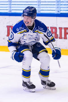 Leksands Emil Heineman jubel