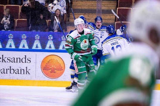 Leksands Anton Johansson jublar
