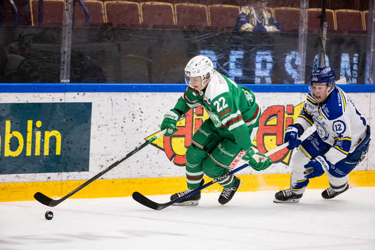 Rögles Samuel Jonsson och Leksands Kalle Östman