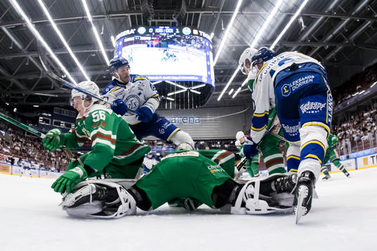 Rögles Adam Engström och Leksands Carter Camper
