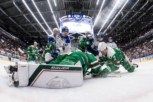 Leksands Martin Karlsson och Rögles Erlend Lesund