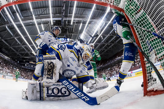Leksands målvakt Mantas Armalis