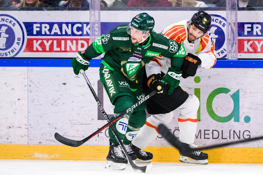 Färjestads Jasse Ikonen och Brynäs Mikko Niemelä
