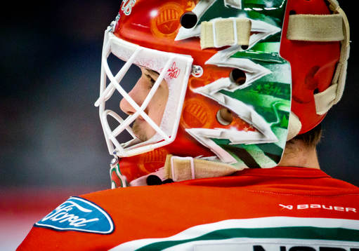 Frölundas målvakt Frederik Dichow