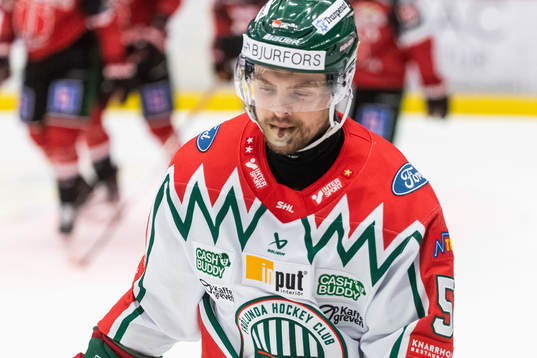 Frölundas Filip Johansson deppar