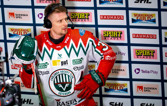 Frölundas Nicklas Lasu deppar