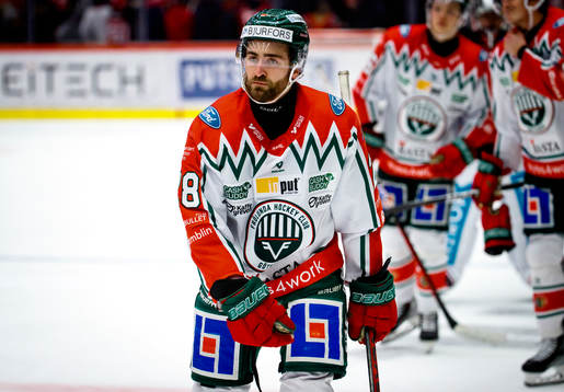 Frölundas Anthony Greco deppar