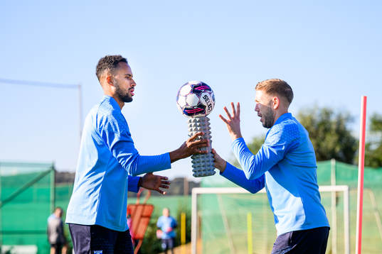 Isaac Kiese Thelin och Anton Tinnerholm