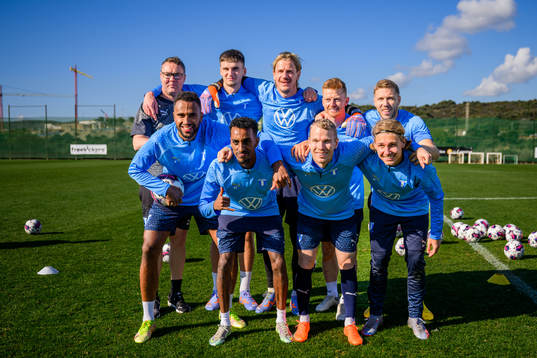 Materialförvaltare Daniel Möller, Noah Eile, målvakt