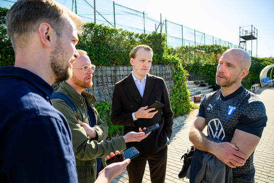 Tränare Henrik Rydström