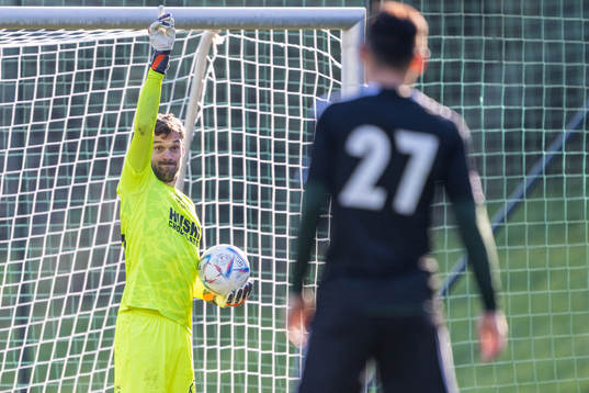 goalkeeper Davor Blazevic of Hammarby