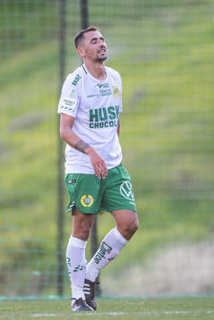 Loret Sadiku of Hammarby looks dejected