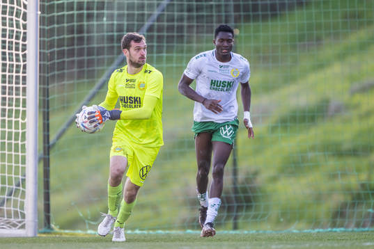 goalkeeper Davor Blazevic of Hammarby